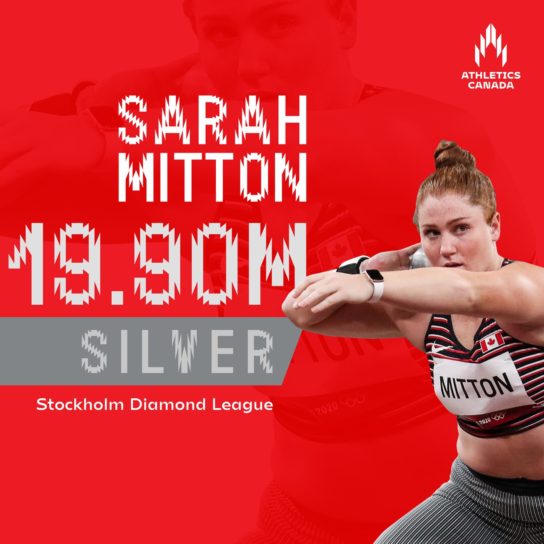 Shot putter Sarah Mitton on her Olympic goals and inspiring the next  generation - Team Canada - Official Olympic Team Website